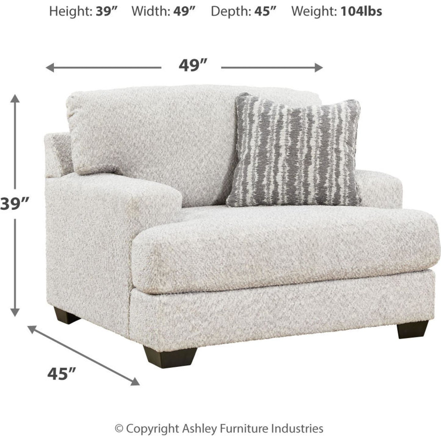 Chaise Brebryan et demie