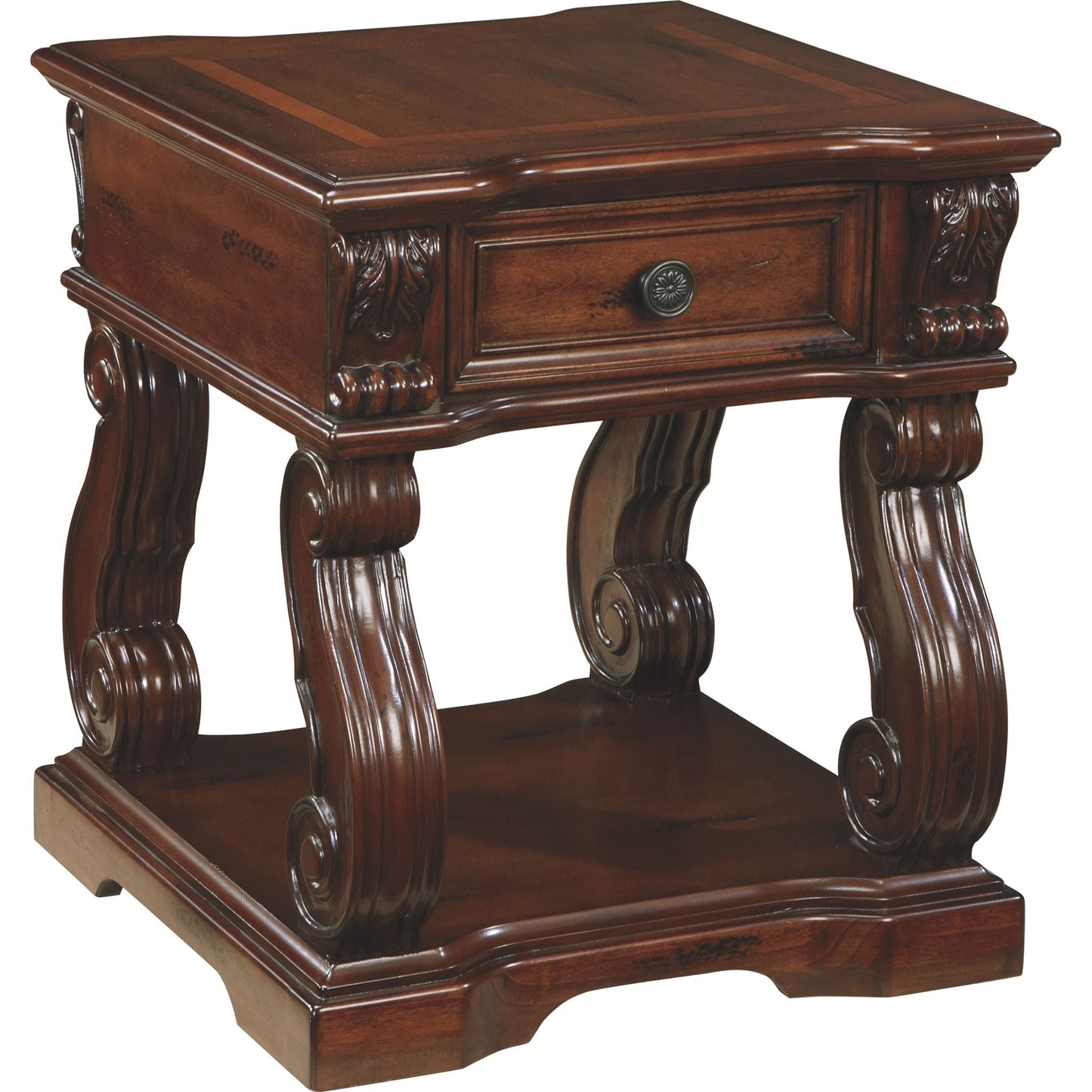 Table d'appoint carrée Alymere