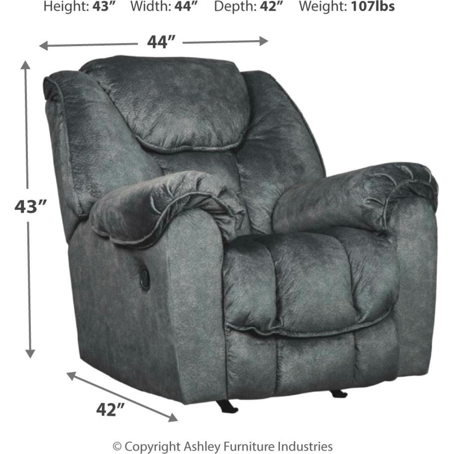 Fauteuil inclinable à bascule Capehorn