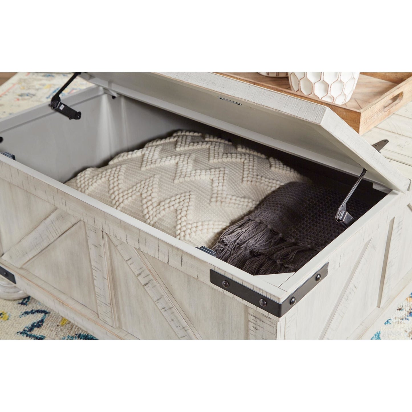 Table basse Carynhurst avec rangement