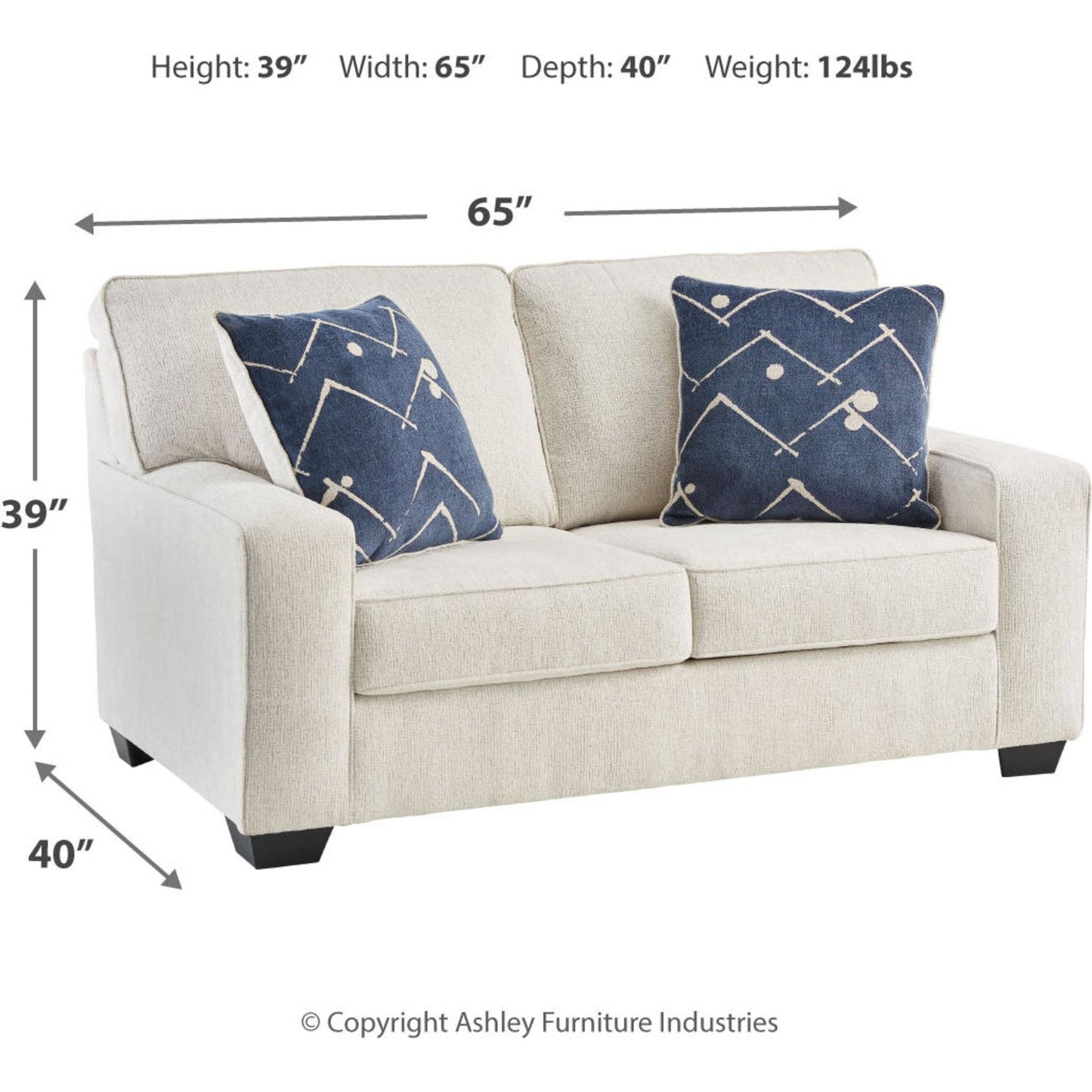 Canapé deux places exclusif Padova