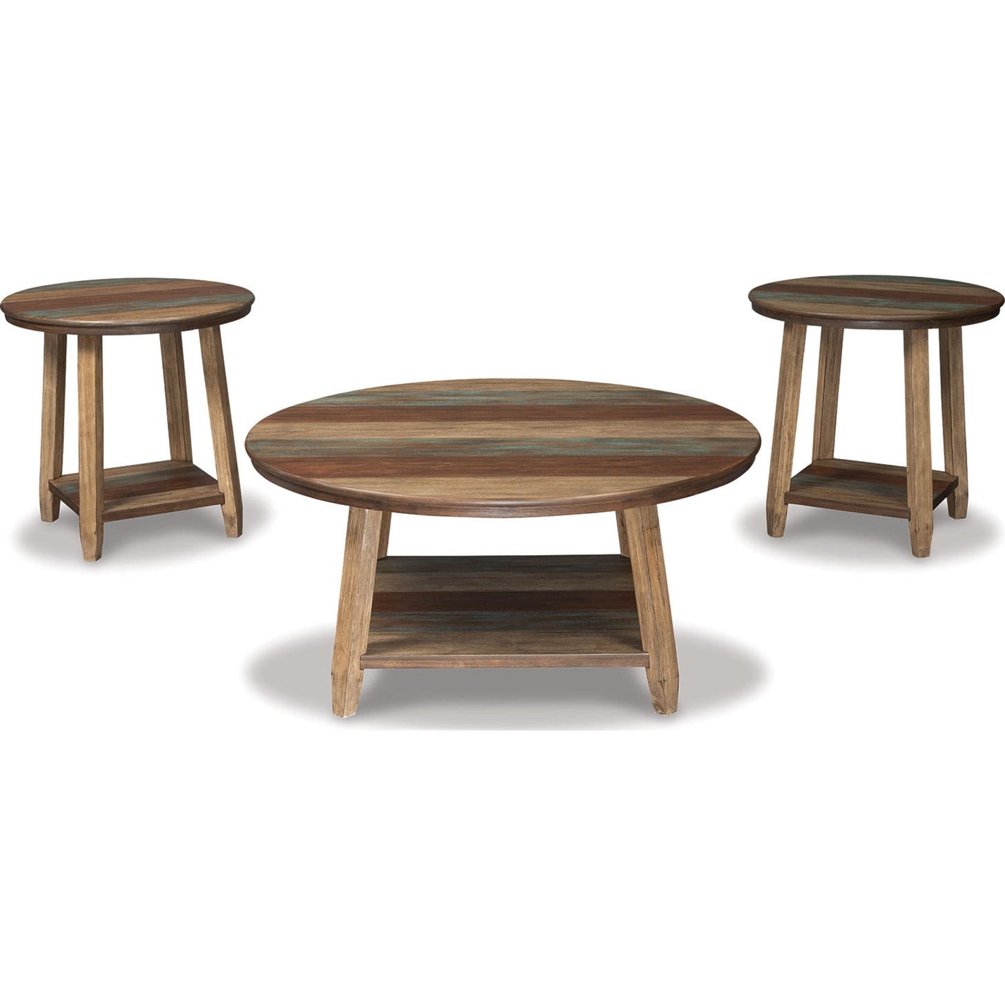 Raebecki Lot de 3 Tables