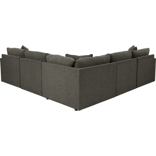 Canapé d'angle modulaire 5 pièces exclusif Evey