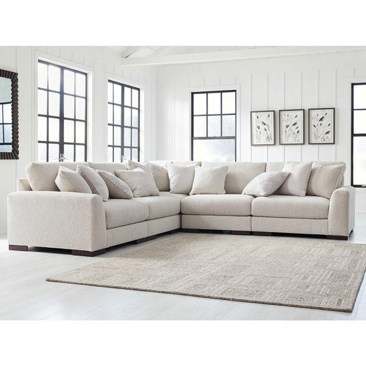 Canapé d'angle Cavella 5 pièces