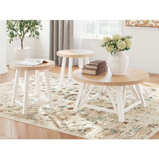 Lot de 3 tables Fawndell