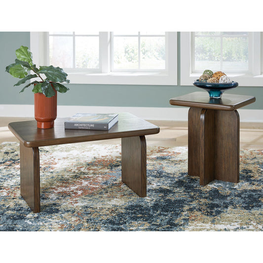 Lot de 2 tables Shawbeck