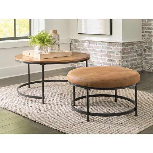 Tables basses gigognes Drezmoore (lot de 2)