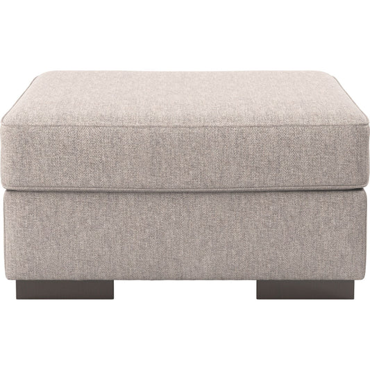 Pouf d'appoint surdimensionné exclusif Ashlor