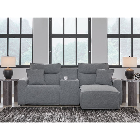 Canapé d'angle Modmax 3 pièces inclinable électrique avec méridienne