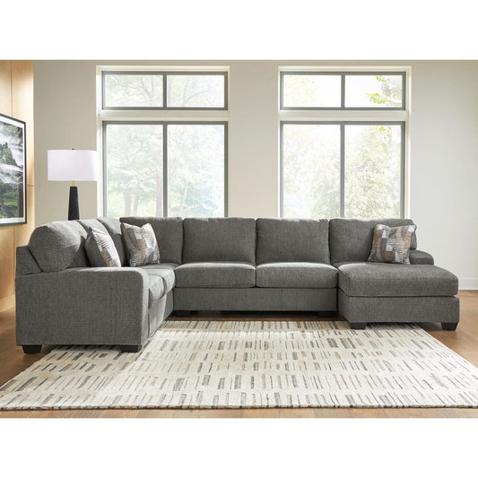 Canapé d'angle 3 pièces Newellen avec méridienne