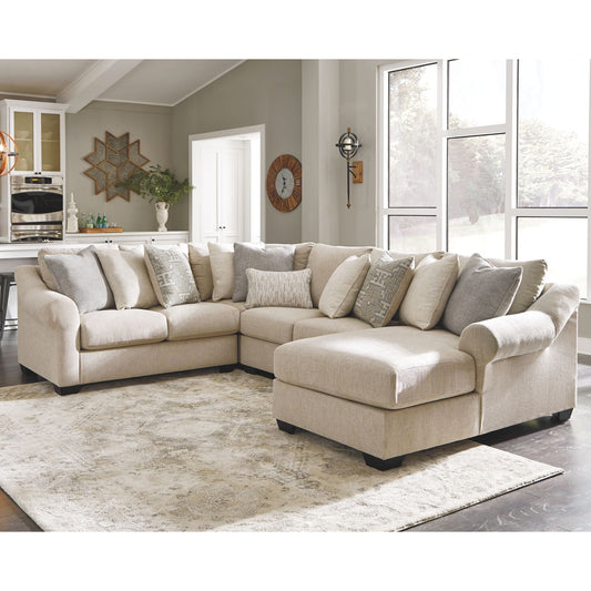 Canapé d'angle 4 pièces exclusif Carnaby