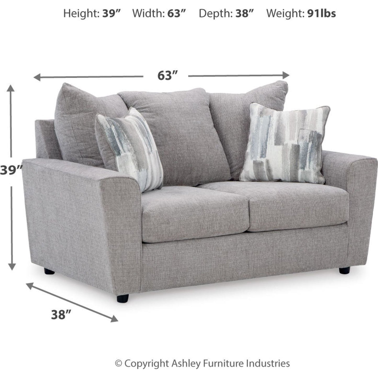 Canapé deux places Stairatt