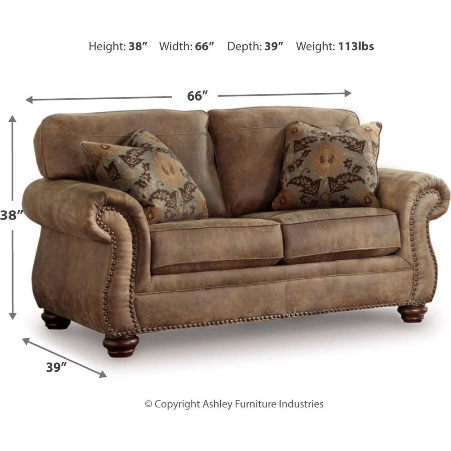 Canapé deux places Larkinhurst