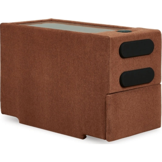 Canapé d'angle modulaire Modmax 6 pièces avec console audio