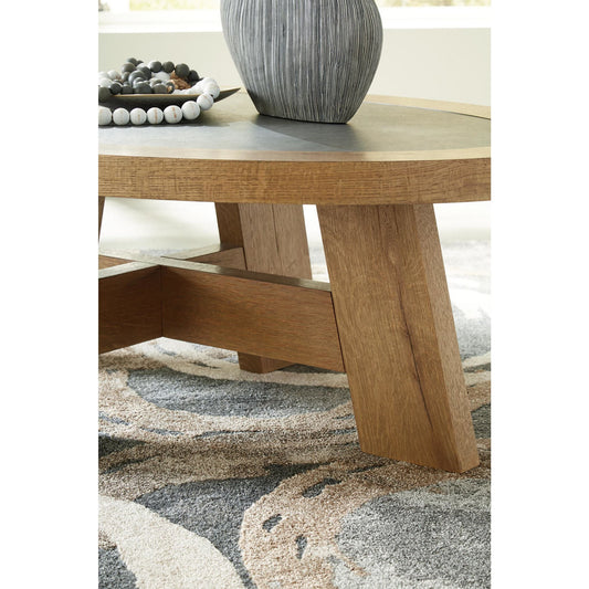 Table basse ovale Brinstead