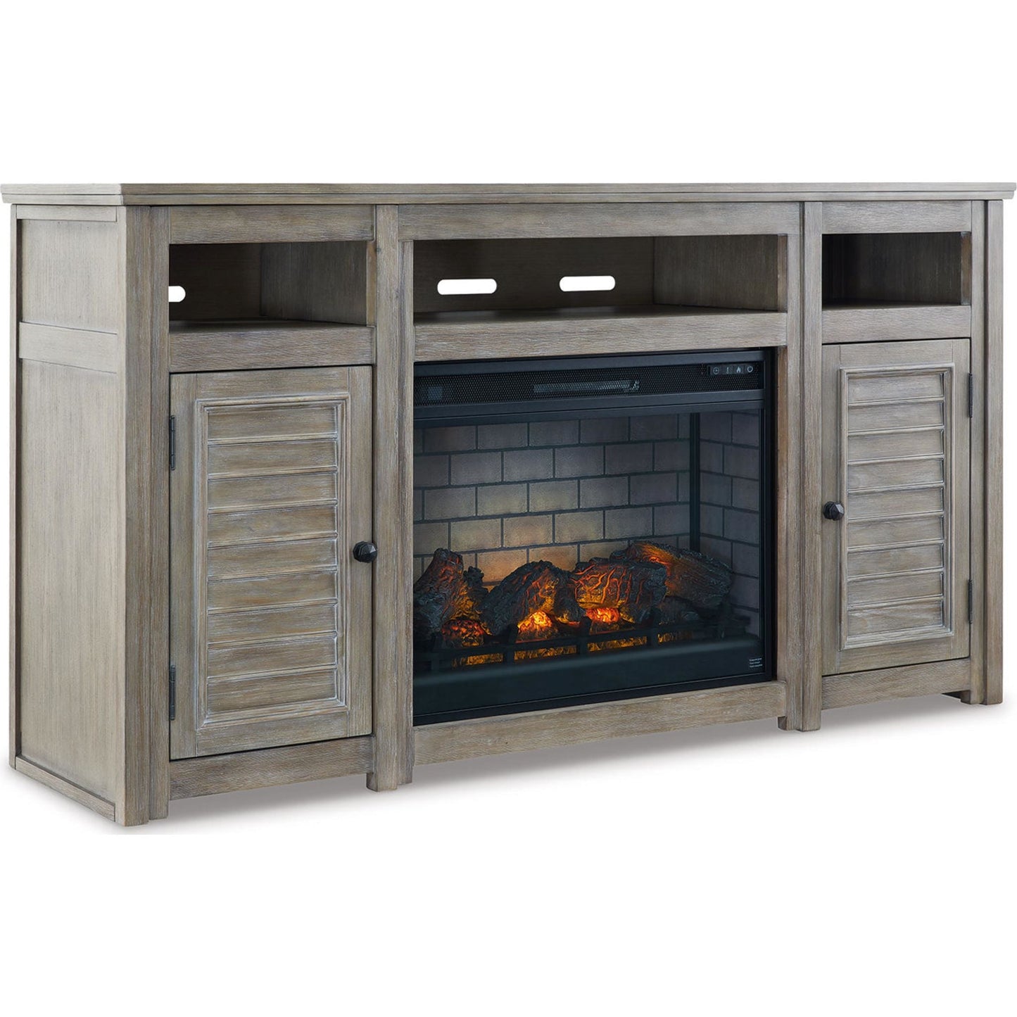 Meuble TV Moreshire avec cheminée