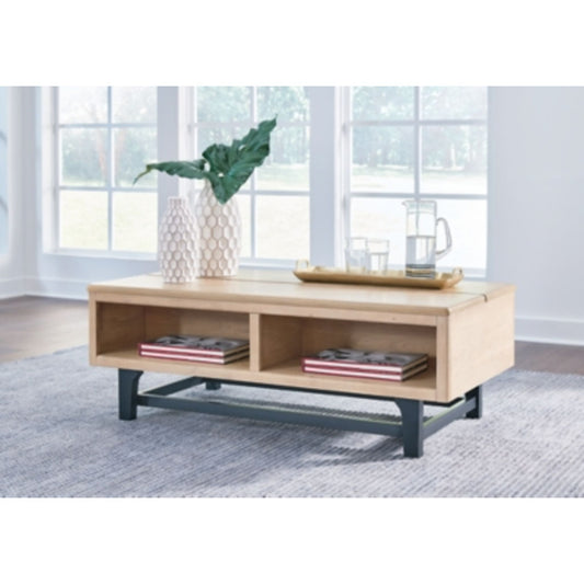 Table basse Freslowe avec plateau relevable