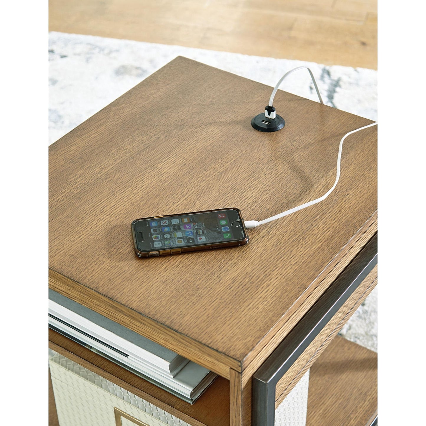 Table d'appoint rectangulaire Fridley