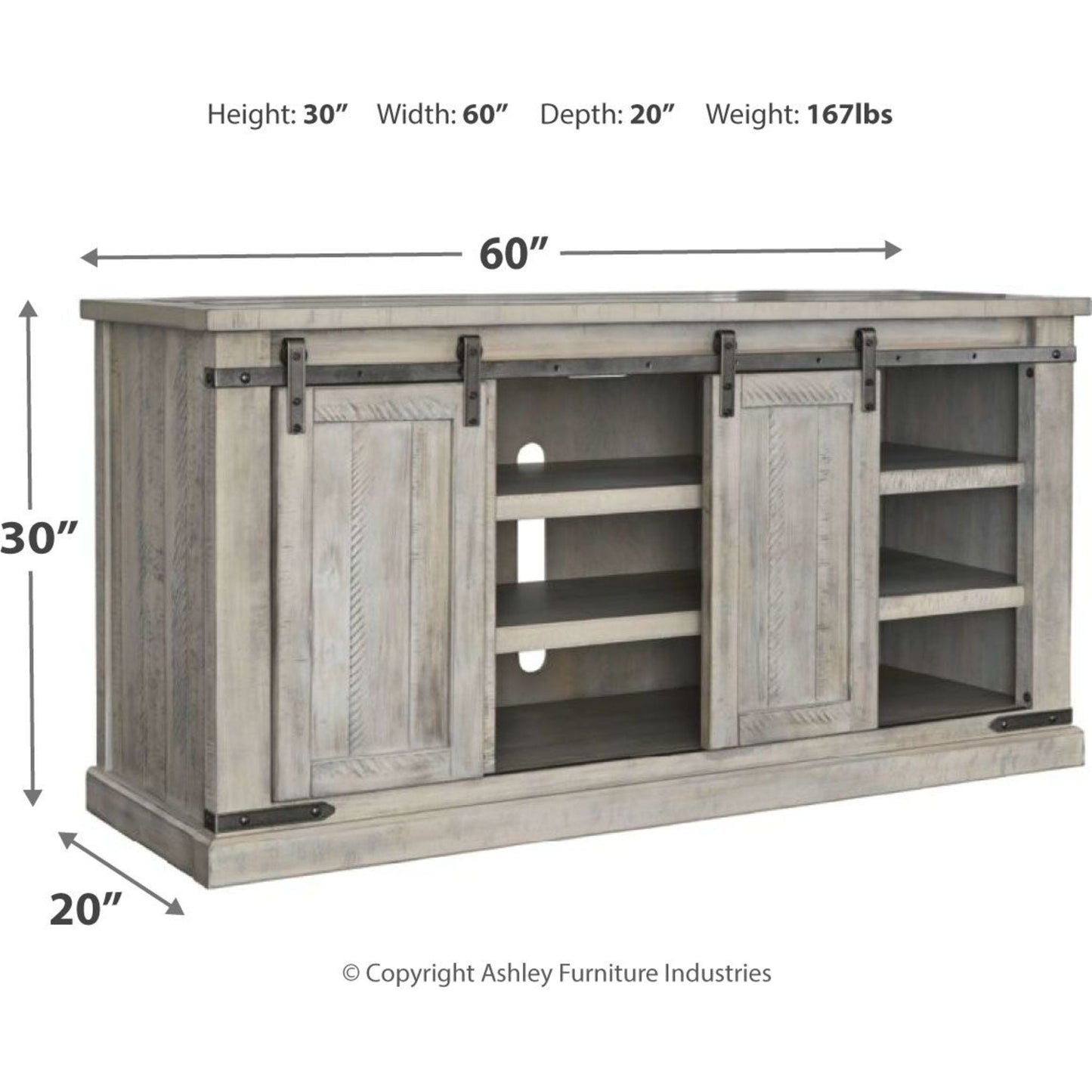 Meuble TV Carynhurst