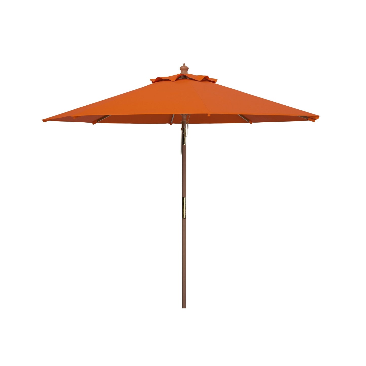 Parasol d'extérieur en bois SAFAVIEH Zlatana de 2,74 m