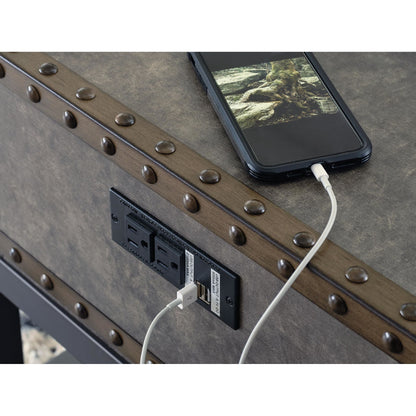 Table d'appoint rectangulaire Derrylin