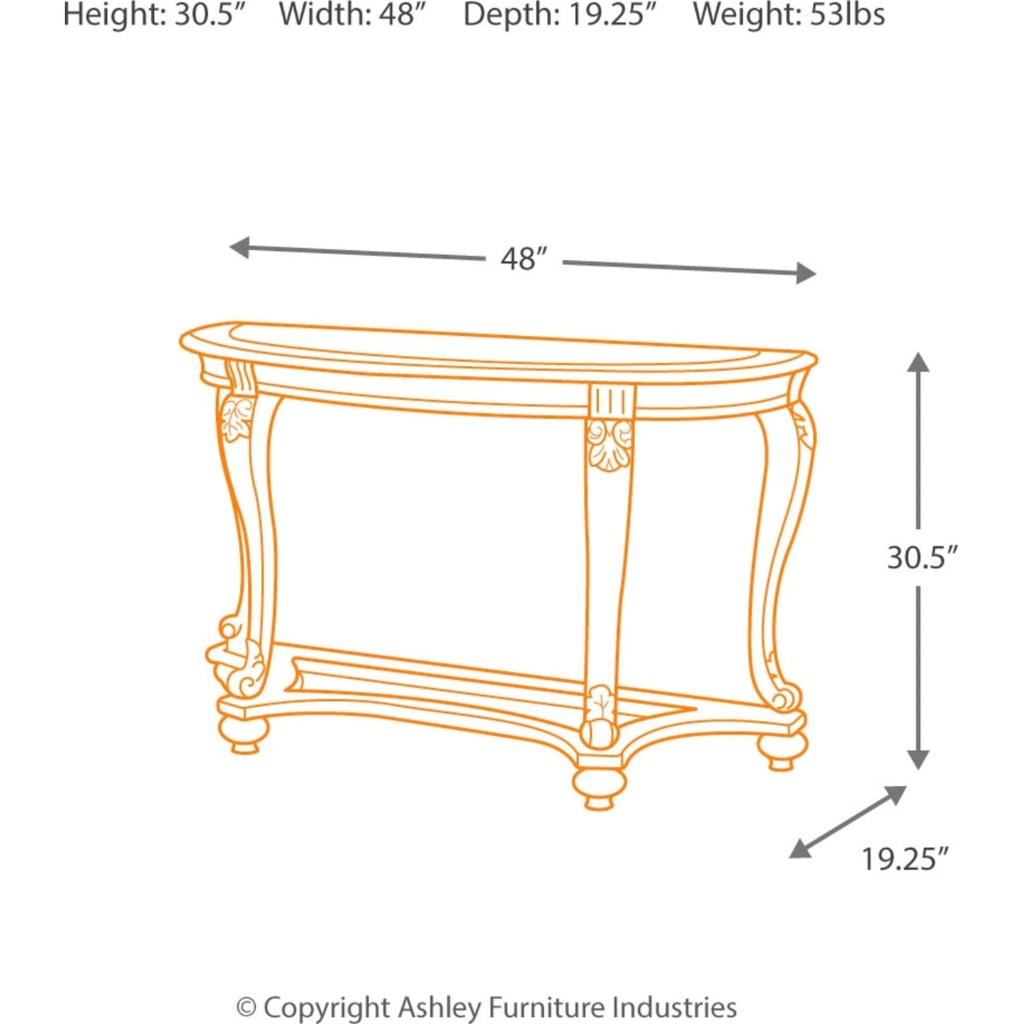 Table basse Norcastle