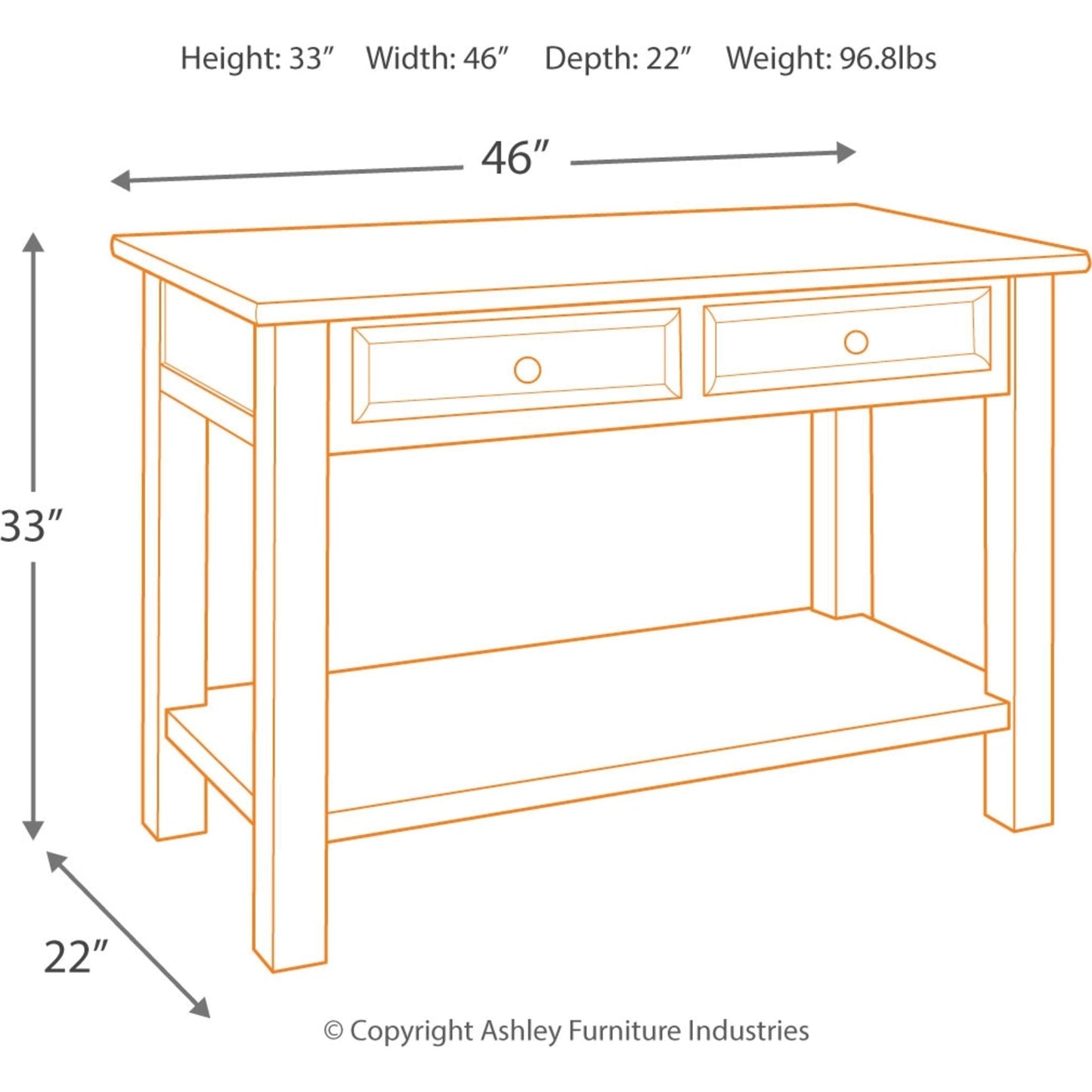Table basse Tyler Creek