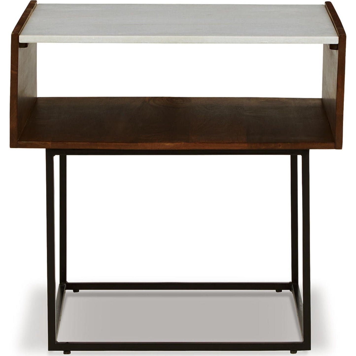 Table d'appoint rectangulaire Rusitori