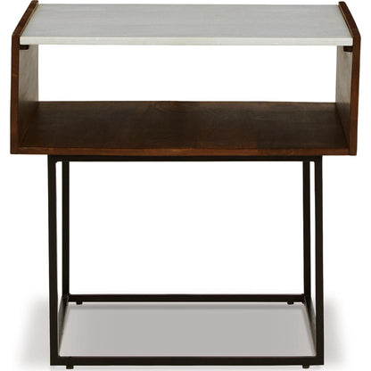 Table d'appoint rectangulaire Rusitori