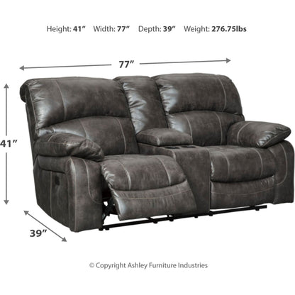 Canapé inclinable électrique Dunwell avec appui-tête réglable