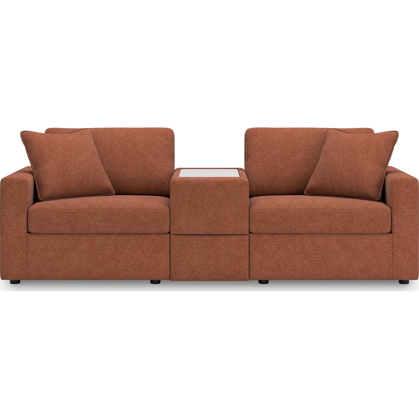 Canapé d'angle modulaire Modmax 3 pièces avec console