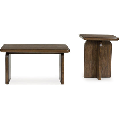 Lot de 2 tables Shawbeck