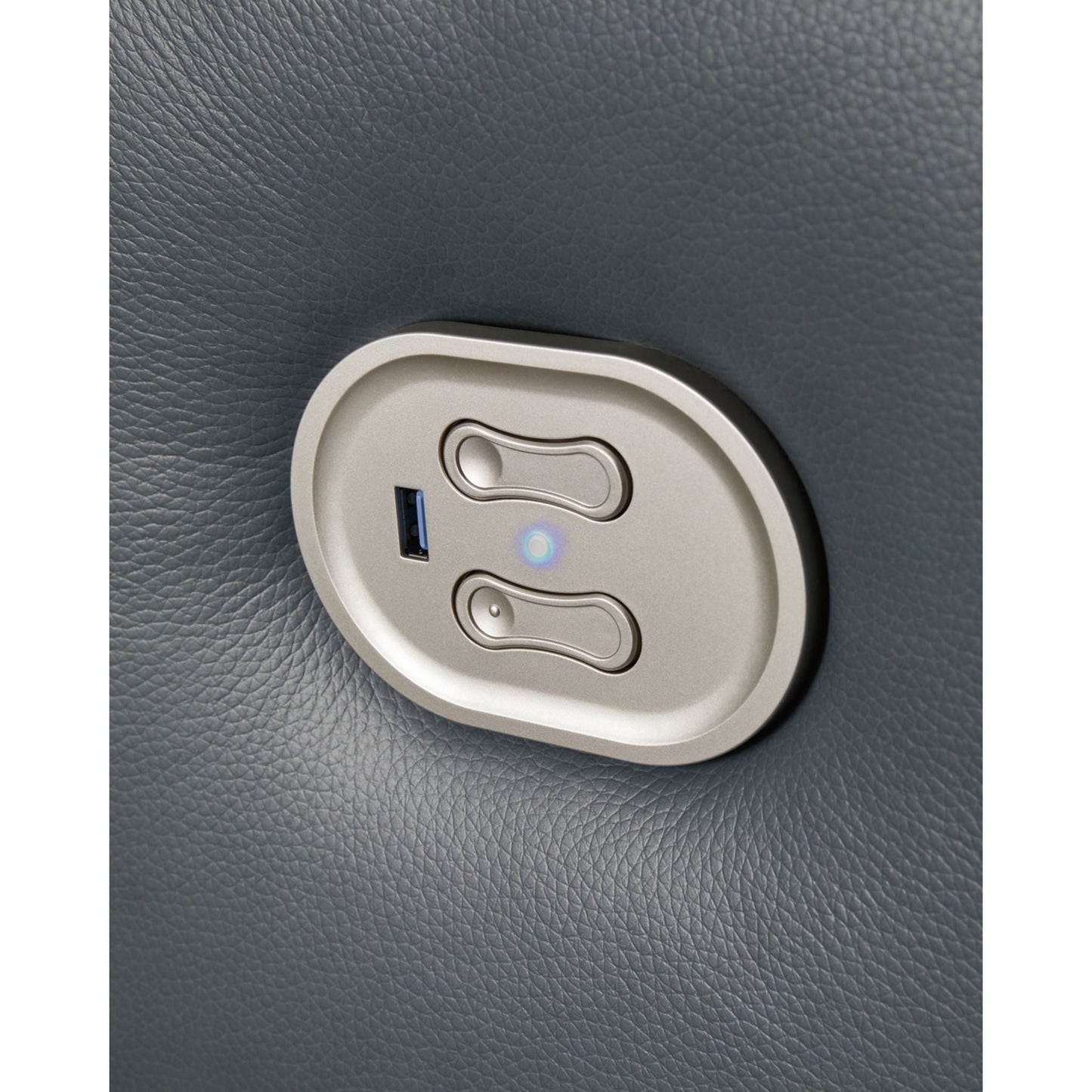 Canapé inclinable électrique Mindanao avec console et appui-tête réglable