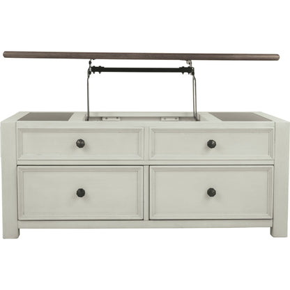 Table basse Bolanburg avec plateau relevable