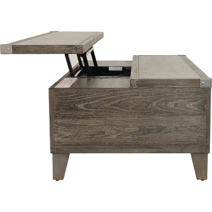 Table basse Chazney avec plateau relevable