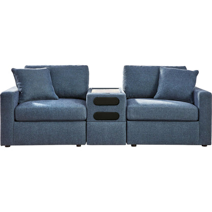 Canapé d'angle modulaire Modmax 3 pièces avec console