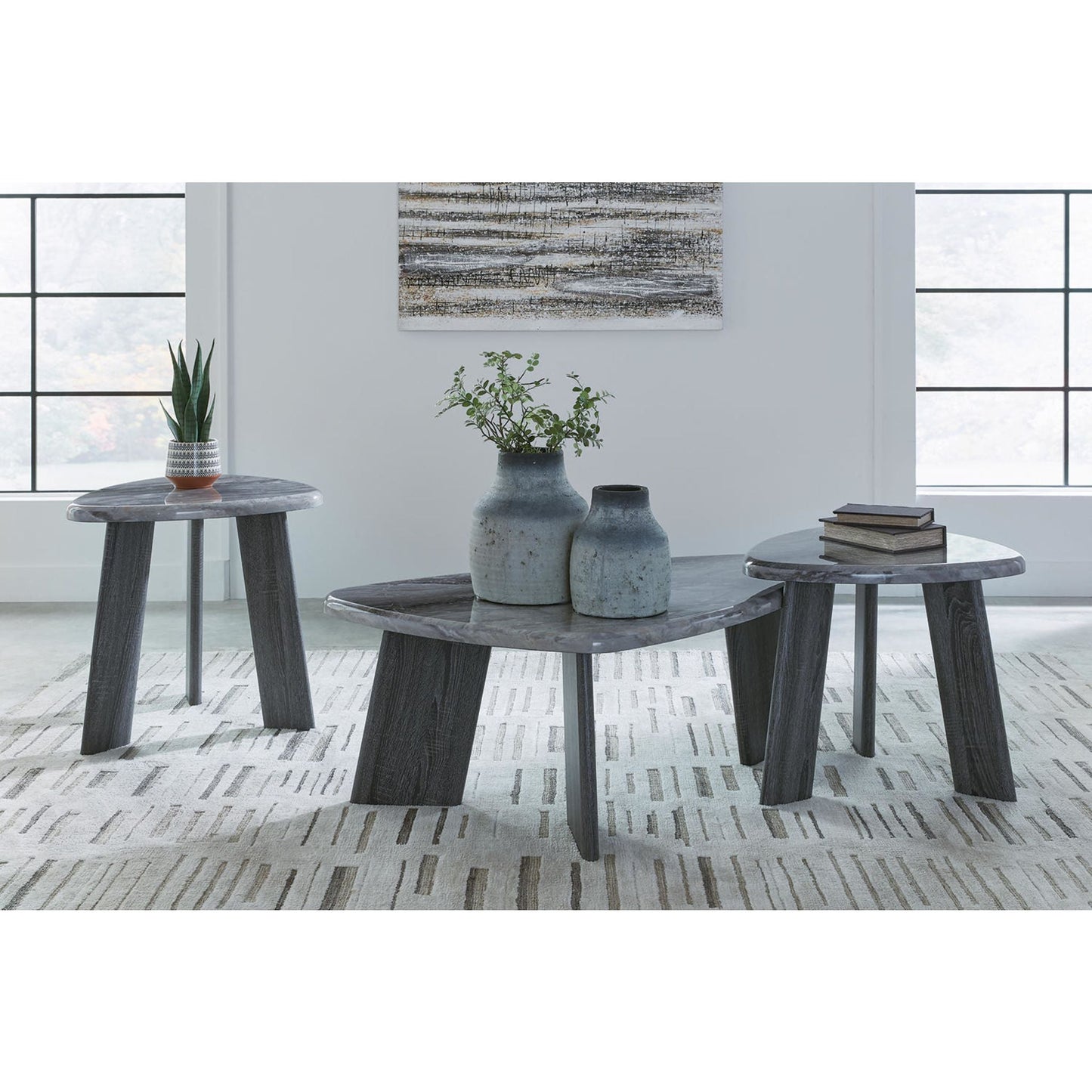 Tables Bluebond en paquet de 3