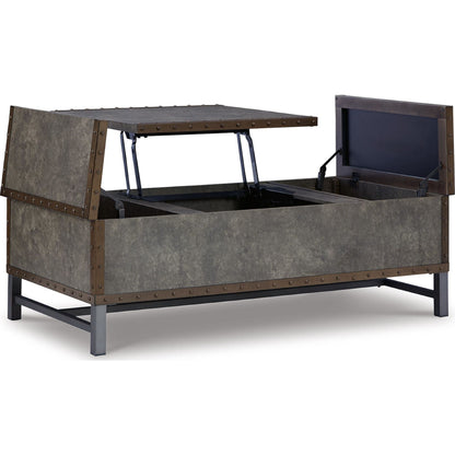 Table basse Derrylin avec plateau relevable