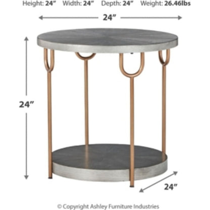 Table d'appoint ronde Ranoka