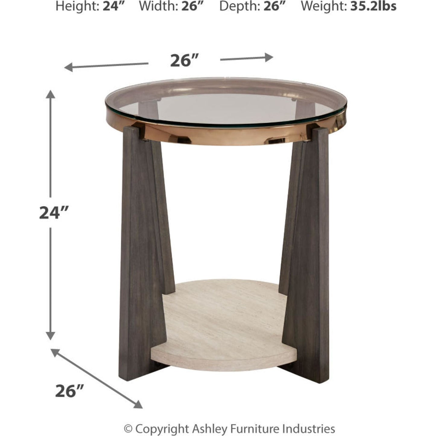 Table d'appoint Frazwa