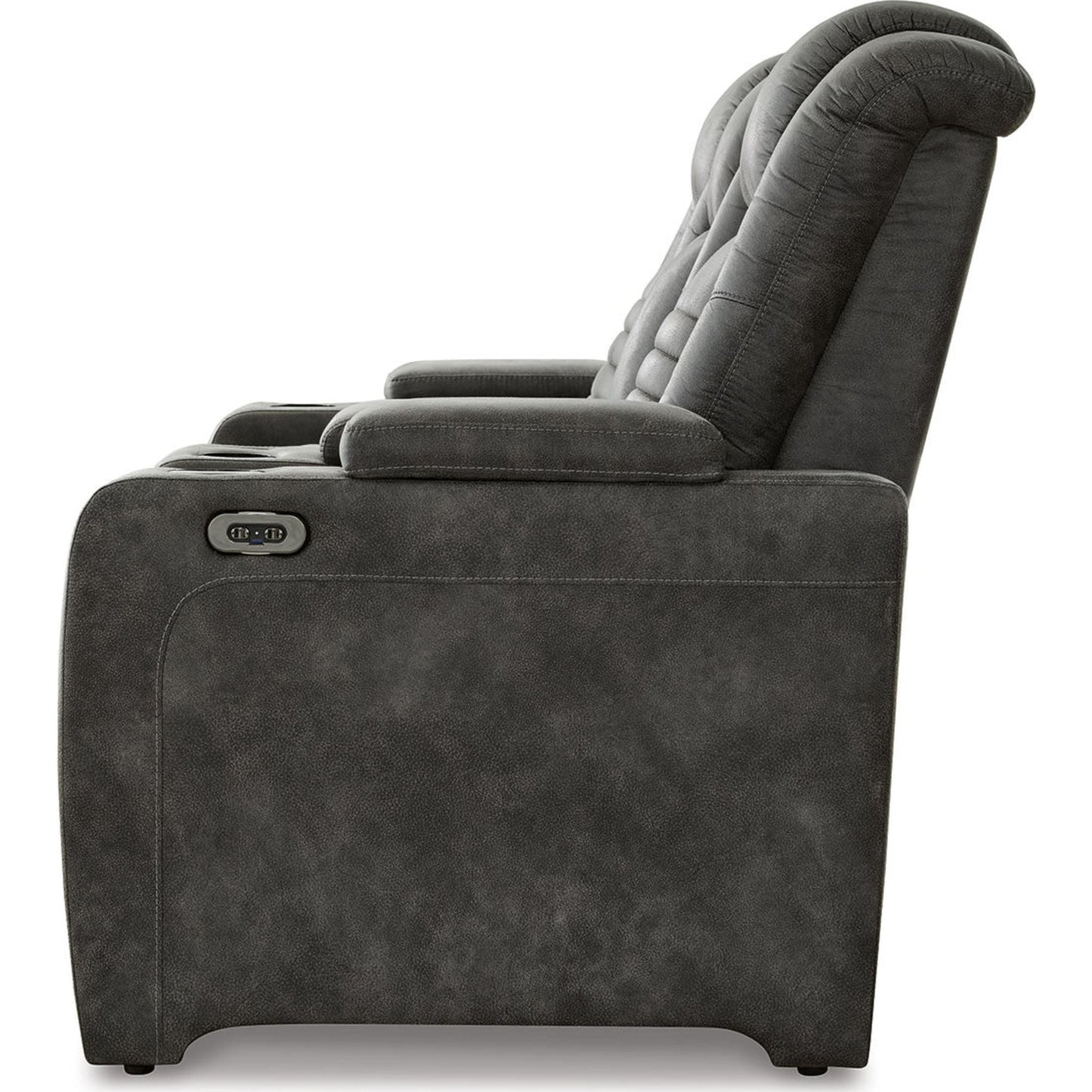 Canapé inclinable électrique Soundcheck avec console et tête réglable