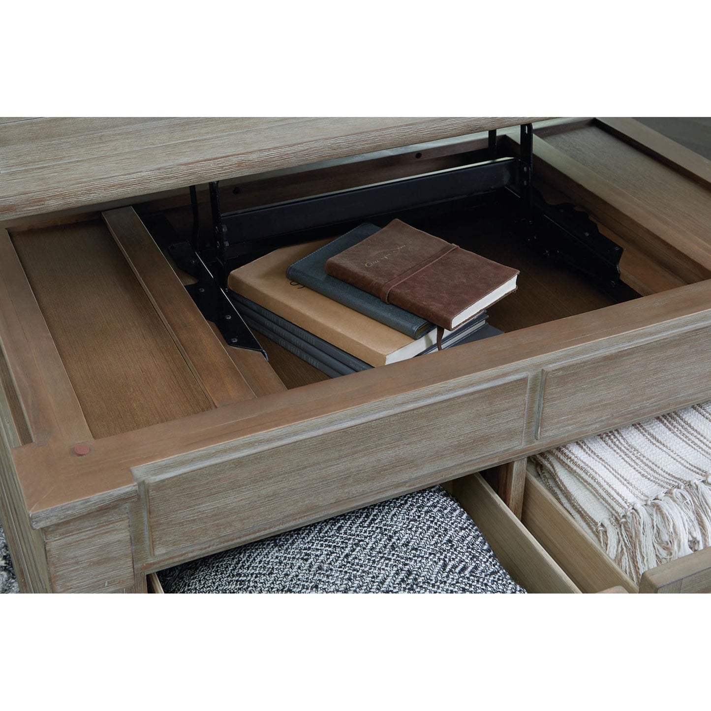 Table basse Moreshire avec plateau relevable