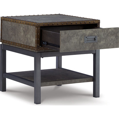 Table d'appoint rectangulaire Derrylin