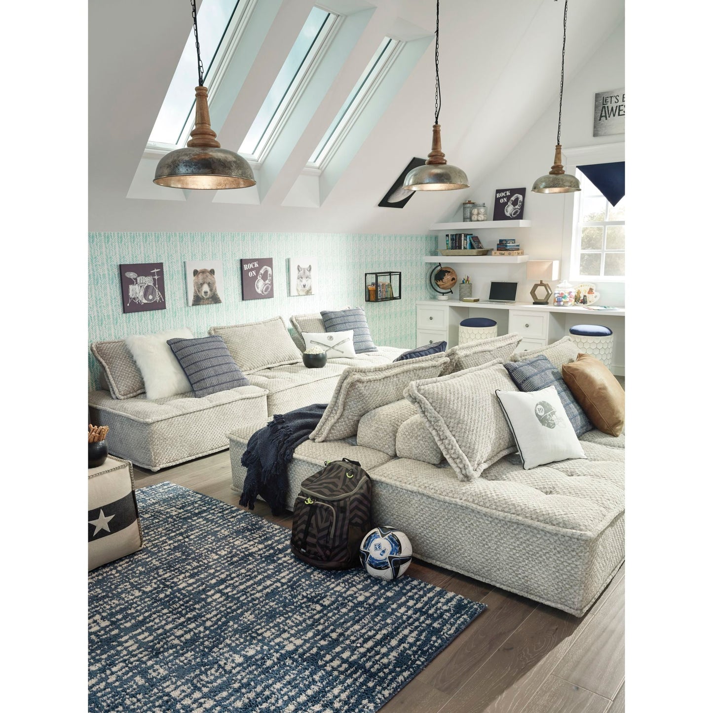 Bales 2 pièces Sectionnel modulaire