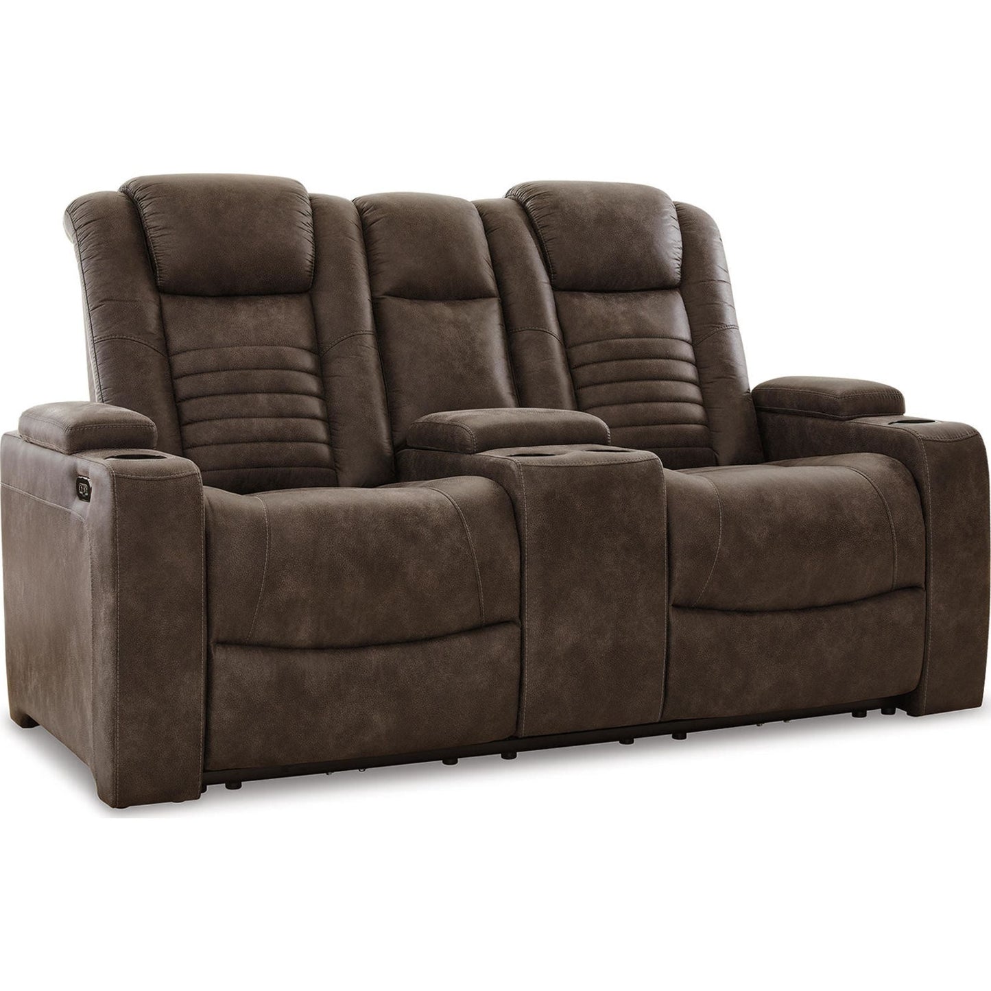 Canapé inclinable électrique Soundcheck avec console et tête réglable