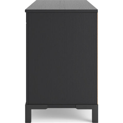 Meuble TV Cayberry avec cheminée