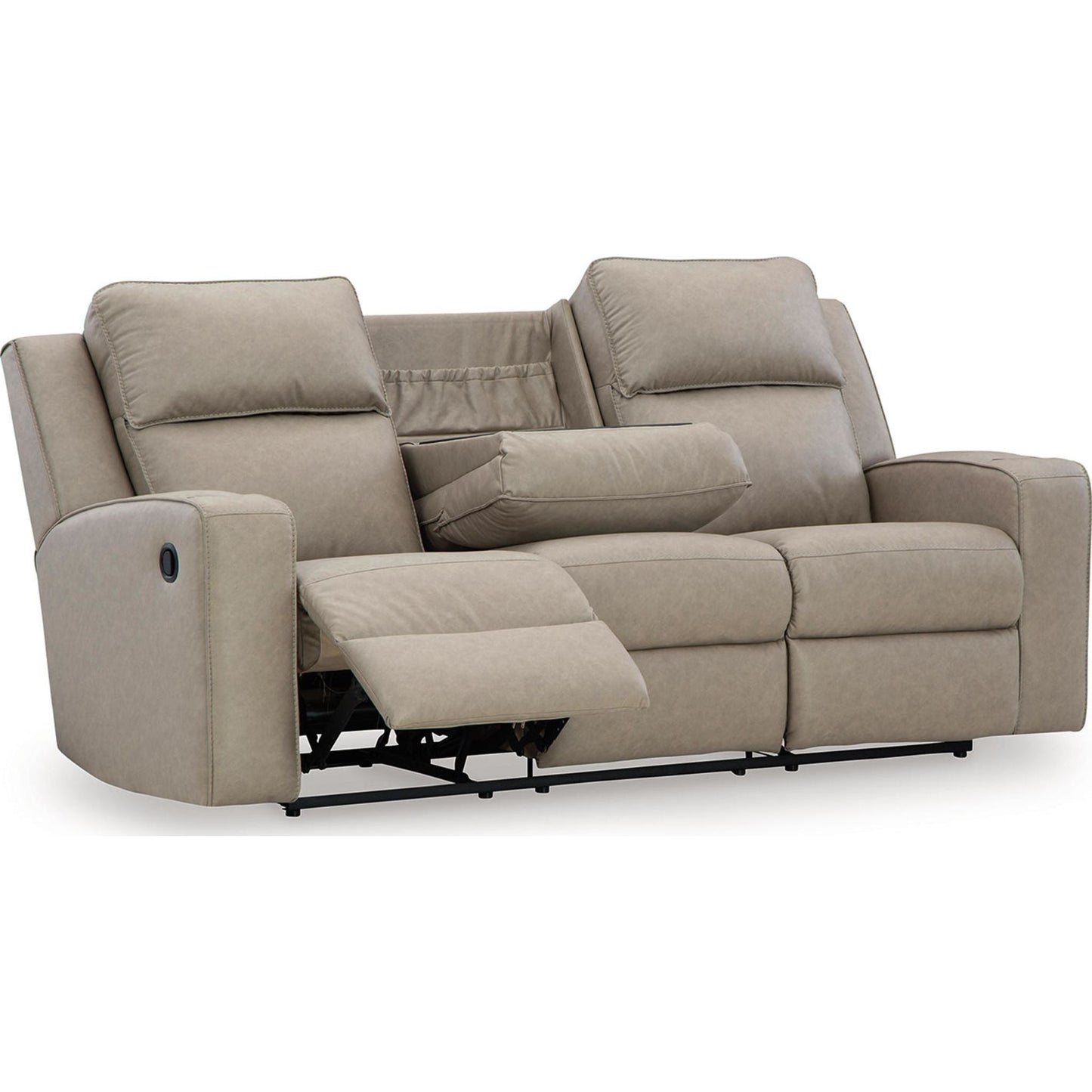 Canapé inclinable Lavenhorne avec table rabattable