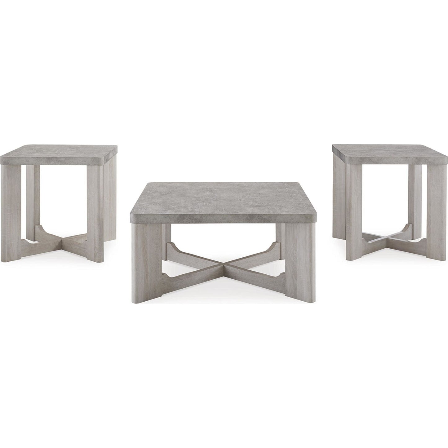 Ensemble de tables d'appoint Garnilly (ensemble de 3)