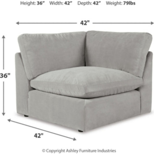 Canapé d'angle Sophie 7 pièces