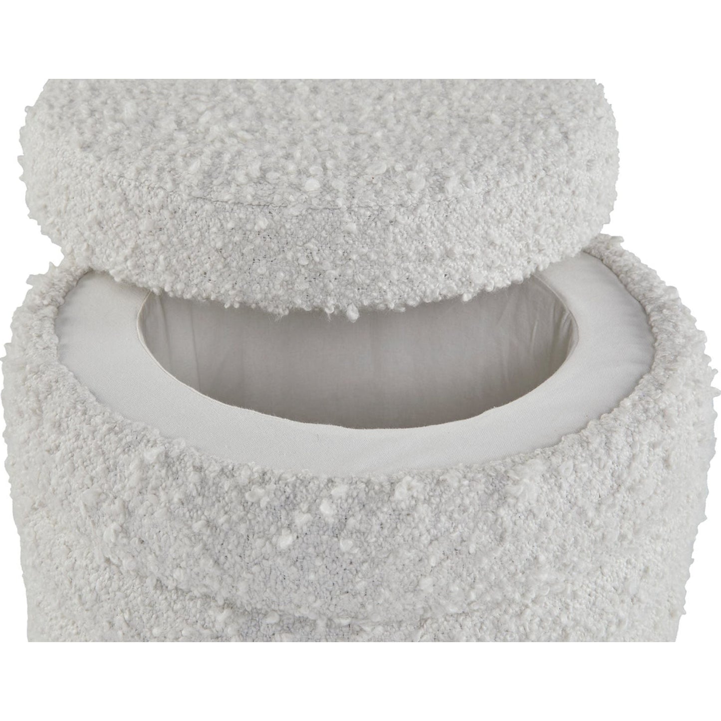 Pouf de rangement Duntler